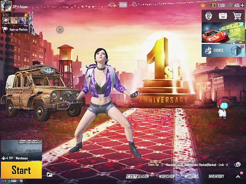 1v1 With Camper Conqueror Player || Conqueror player challenge me to defeat him 