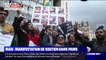 Paris: des manifestants rassemblés pour soutenir la cause des femmes iraniennes