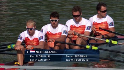 2022 World Rowing Championships - Račice, Czech Republic - Men's Quadruple Sculls (M4x) A-final