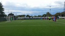 Derby Lazio Under 18, il gol di Sanà su calcio di rigore