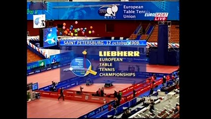 Download Video: Retro Table Tennis European Championships Mens Samsonov vs Boll