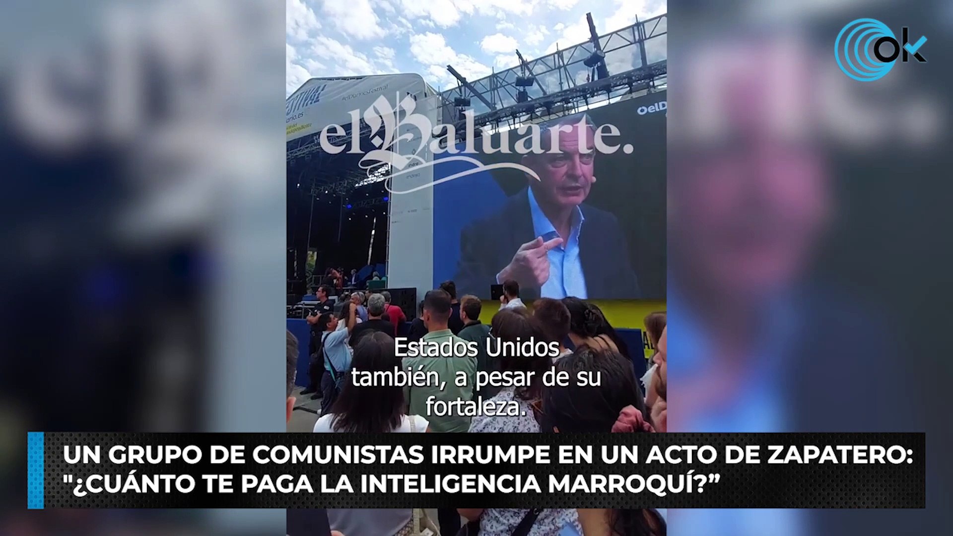 Un grupo de comunistas irrumpe en un acto de Zapatero: "¿Cuánto te paga la  inteligencia marroquí?” - Vídeo Dailymotion