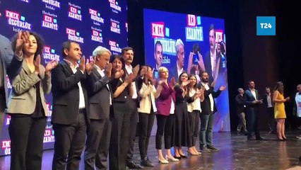 Emek ve Özgürlük İttifakı, "Hep birlikte başaracağız" sloganıyla yola çıktı; ittifak, deklarasyonunu açıkladı