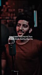 Sitting alone and think