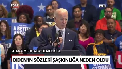 Biden’dan Şoke Eden Sözler! Kimse Anlam Veremedi