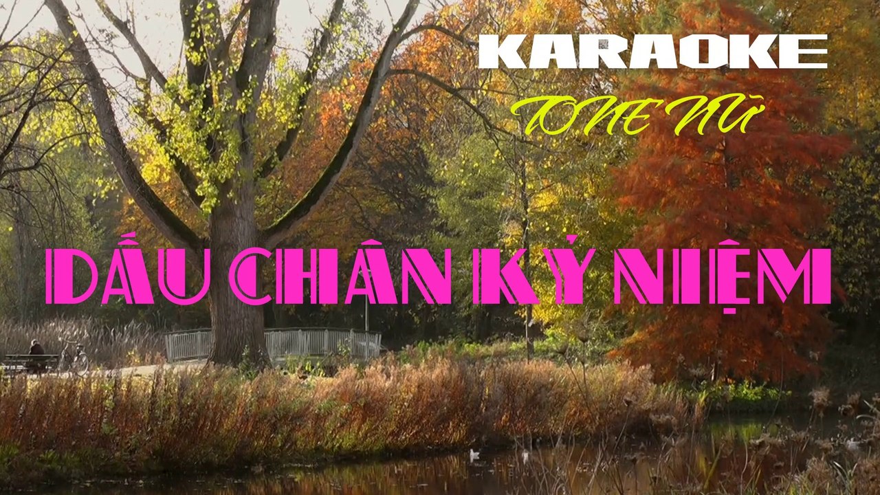Dấu Chân Kỷ Niệm - Karaoke ( Tone Nữ - Am ) | 3N Music