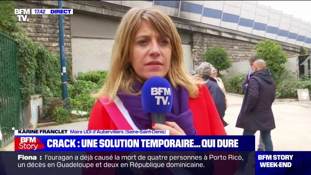 Camp de consommation de crack: Depuis 365 jours, mes habitants vivent l'enfer , dénonce Karine Franclet, maire d'Aubervilliers