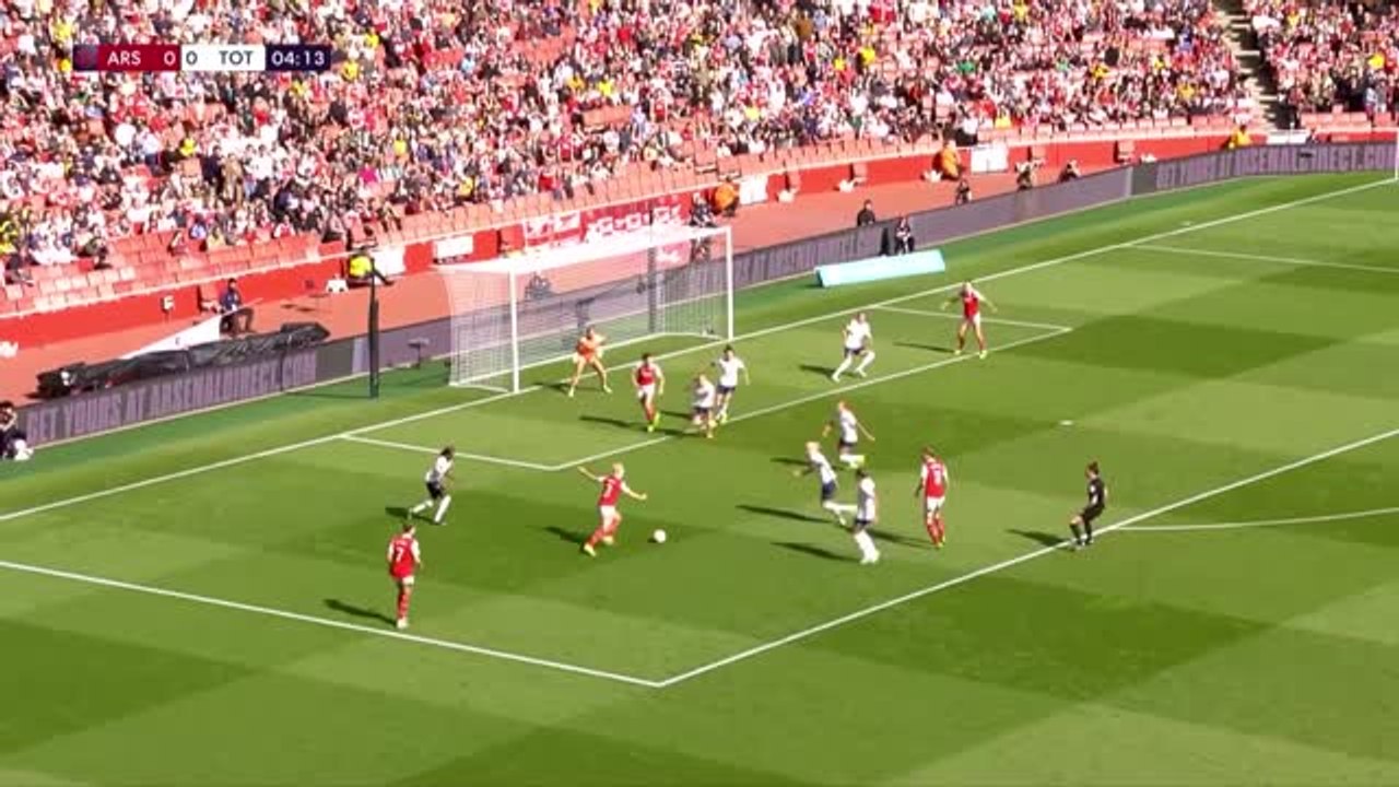 Highlights: Arsenal gewinnt London-Derby in WSL