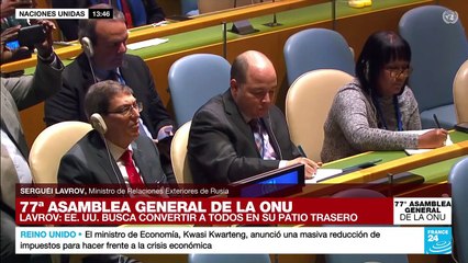 Serguéi Lavrov acusa a Occidente de una rusofobia "grotesca"