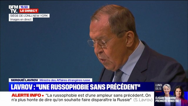 Référendums dans les régions occupées par la Russie: pour Sergueï Lavrov, les habitants de ces territoires reprennent leurs terres