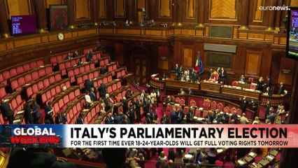Italy elections: Final rallies held as campaign comes to a close