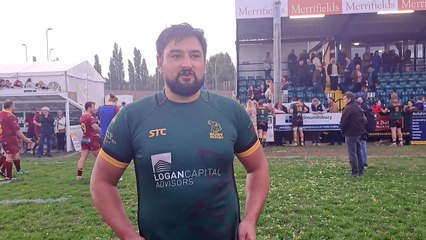 Yasin Browne earns his 100th cap for Bury St Edmunds in win over Westcliff