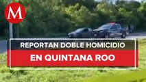 Hallan dos cuerpos al interior de un automovil en Cancún, Quintana Roo