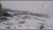 Trabzon haber | Bayburt - Trabzon sınırındaki köylere mevsimin ilk karı yağdı