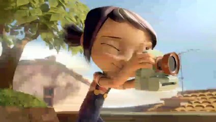 A little girl breaks her old camera, but the camera is not ready to call it quits!