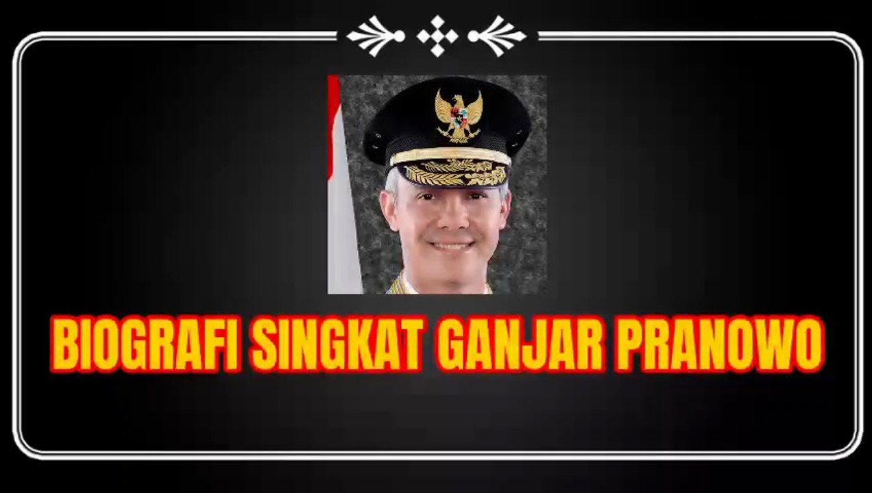 BIOGRAFI GANJAR PRANOWO - Pendidikan - Karier - Penghargaan ‼️.