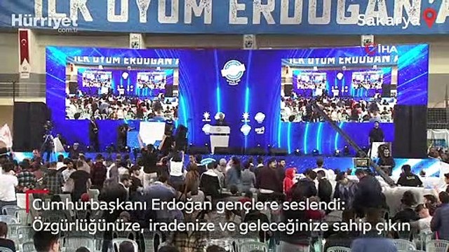 Cumhurbaşkanı Erdoğan gençlere seslendi