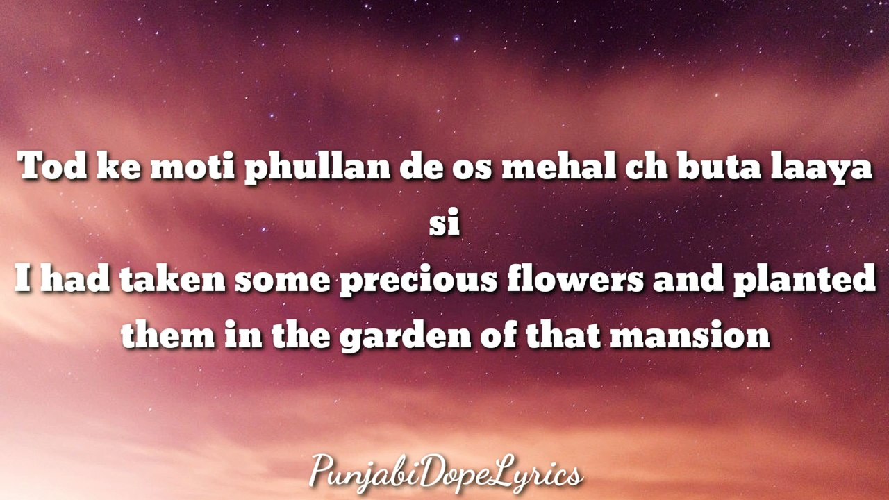 Excuses (Lyrics With English) - Ap Dhillon _ Gurinder Gill