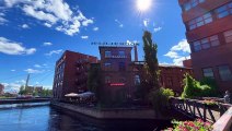 Sightseeing Street Walk Central Tampere, Finland