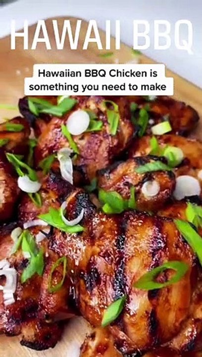 Hawaii BBQ Chicken Recipe - Everyday Cooking Recipes #EverydayCookingRecipes