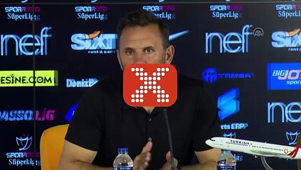 Okan Buruk: "Bitiricilik konusunda çalışacağız"