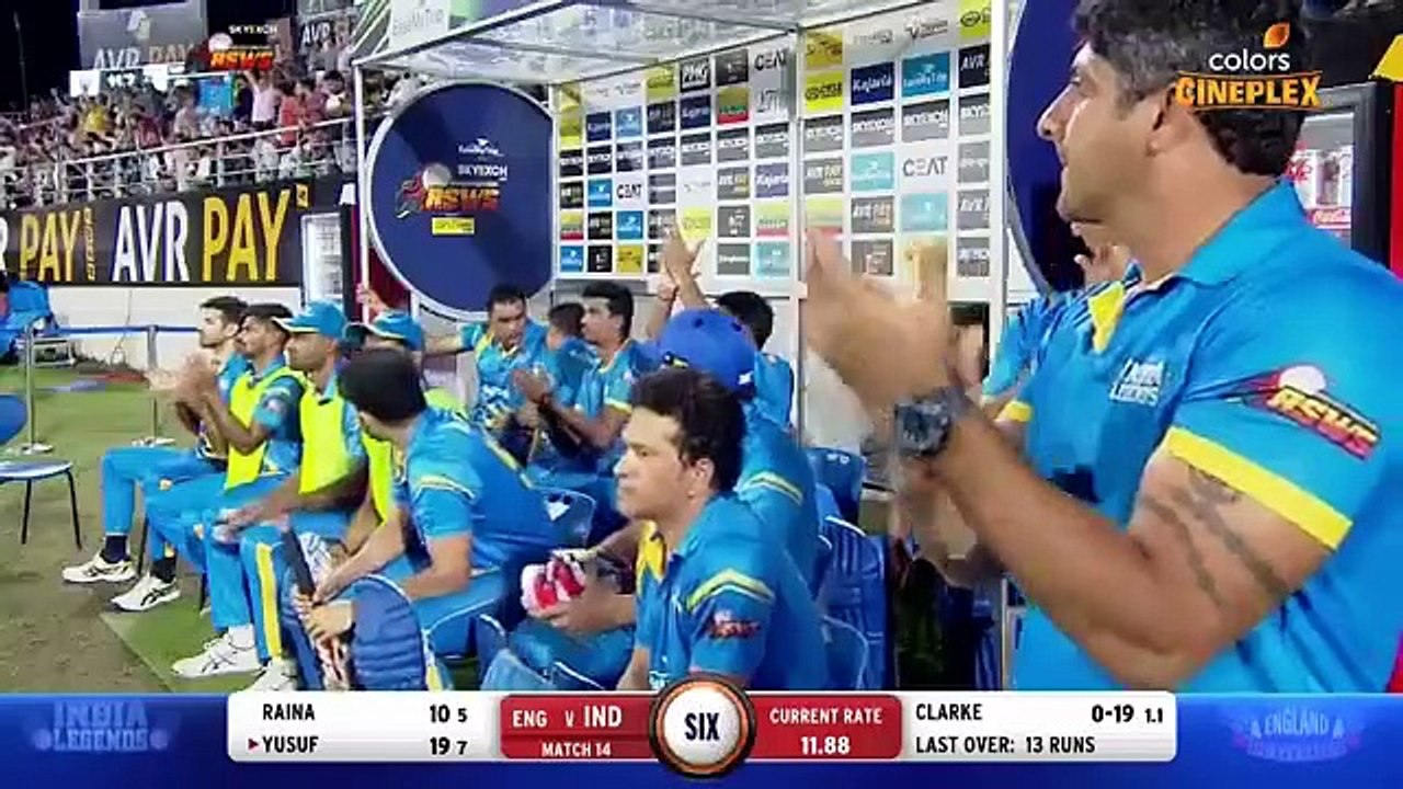 India Legends vs England Legends | Full Match Highlights| Road Sefty World Series Session 2