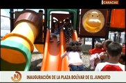 Gobierno de Caracas inaugura en El Junquito la Plaza Bolívar para la distracción de los ciudadanos
