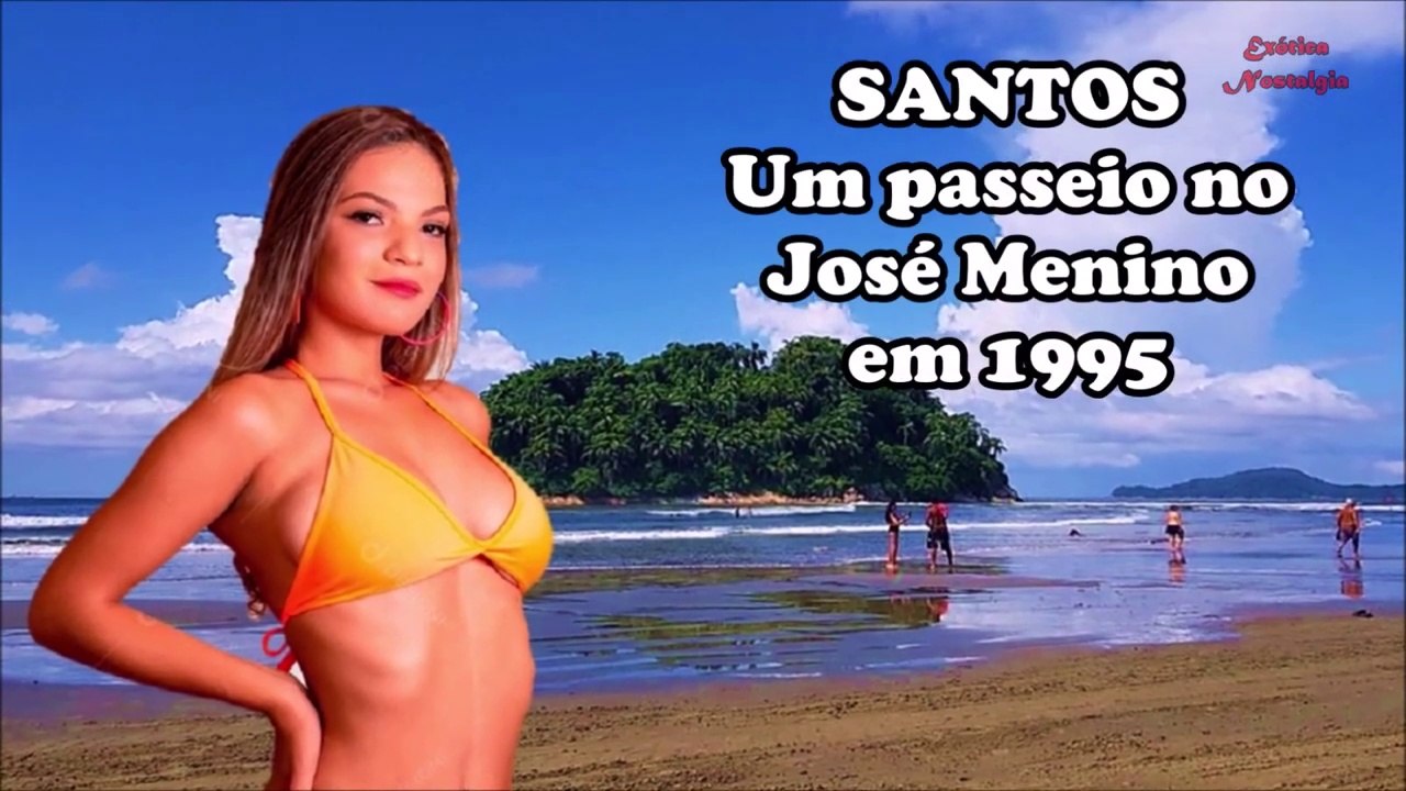 Santos - Um passeio no José Menino em 1995 - "Imagens Picantes"