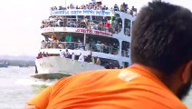 অতিরিক্ত যাত্রীর কারনে লঞ্চে পানি উঠে গেলো _ Overloaded Passenger vessel on risk