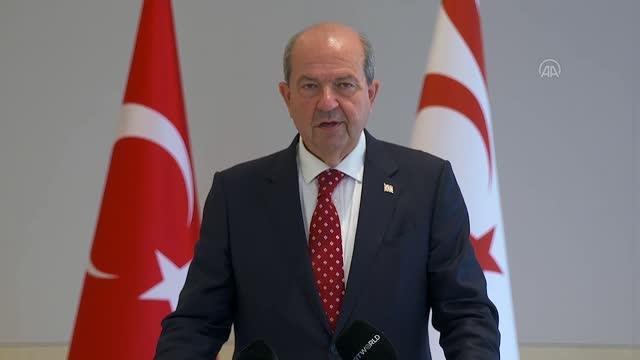 KKTC Cumhurbaşkanı Tatar'dan Kıbrıs için Güvenlik Konseyi açıklaması