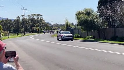 Road world championships men’s elite race riding through Woonona/Illawarra Mercury/25.09.22