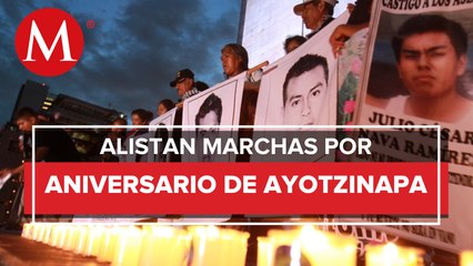 Alistan la marcha del 26 de septiembre por el caso Ayotzinapa