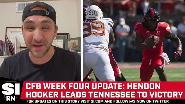 College Football Week 4: No. 11 Tennessee Beat No. 20 Gators for First Time Since 2016