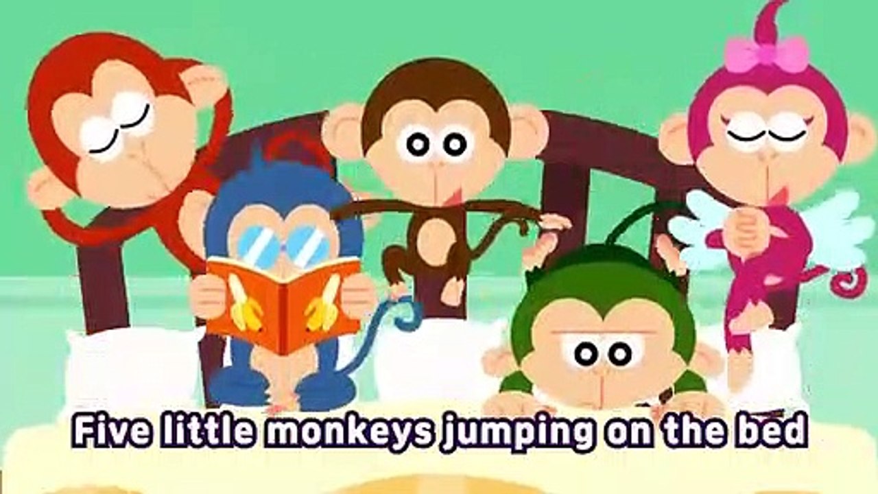 Little Monkeys Nursery Rhymes Songs For Kids