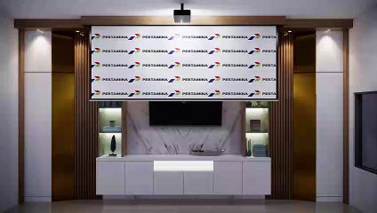 Desain Backdrop TV Minimalis