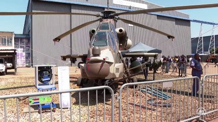 ASELSAN'ın 'elektronik gözü' Güney Afrika helikopteriyle birlikte tanıtıldı