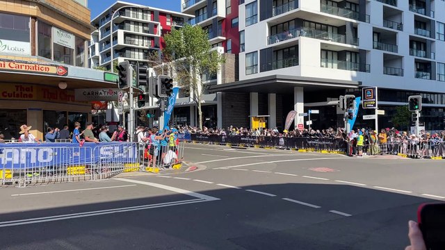 The leading pack at road world championships men’s elite race/Illawarra Mercury/25.9.22