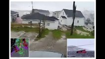 Storm Fiona sends homes floating away as it floods eastern Canada