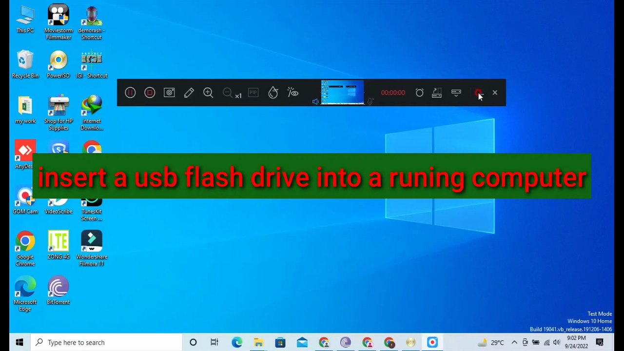 How to make a bootable USB flash drive and easy way to install Windows learn in just one minute