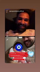 Σαντικάι-Νάργιες: Οι πρώτες στιγμές του νέου μπαμπά με τον νεογέν