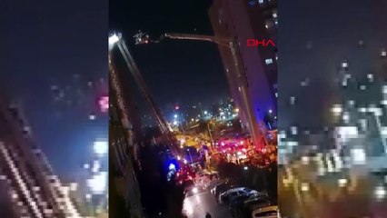 Ankara'da 15 katlı apartmanın 13'üncü katında yangın: 1 ölü