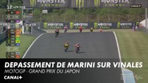 Dépassement de Marini sur Vinales - Grand Prix du Japon - MotoGP