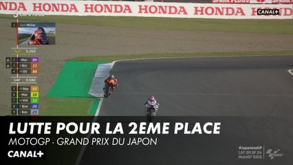 Lutte entre Martin et Binder - Grand Prix du Japon - MotoGP