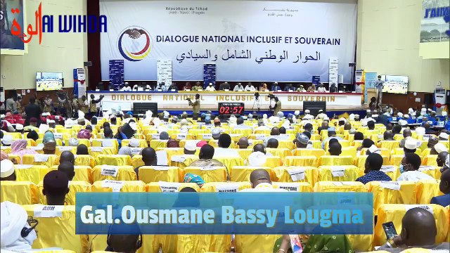 Focus Dialogue. Général Ousmane Bassy Lougma : personne n'a choisi d'être tchadien, nous sommes obligés de vivre ensemble . #Tchad