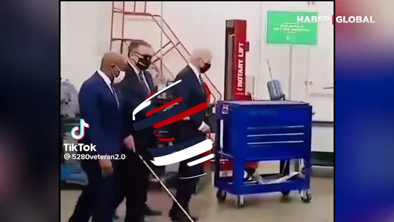 ABD Başkanı Joe Biden'ın görme engelli bir kişiyle yaşadığı ilginç diyalog