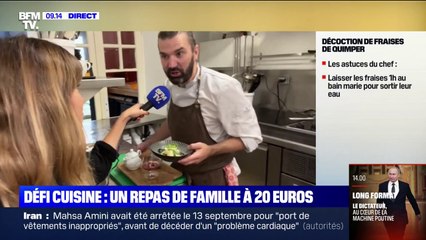 Défi cuisine: un repas de famille à 20€