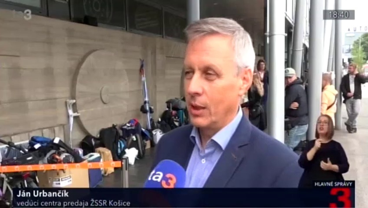 Burza nálezov z vlakov ZSSK, Košice