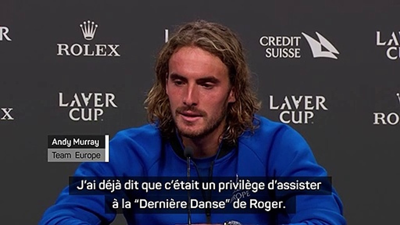 Laver Cup - L'émotion de Murray et Tsitsipas après les adieux de Federer
