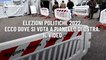 Elezioni politiche 2022, ecco dove si vota a Pianello di Ostra. Il video