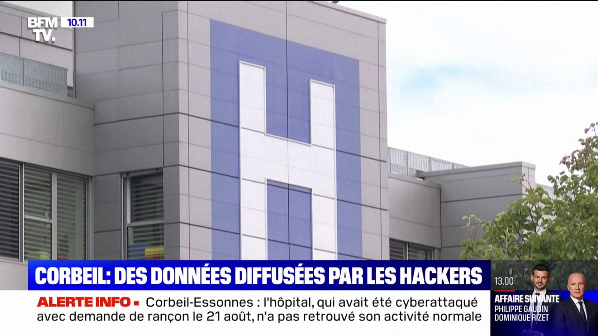 Hôpital de l'Essonne cyberattaqué: les hackers ont diffusé des données -  Vidéo Dailymotion